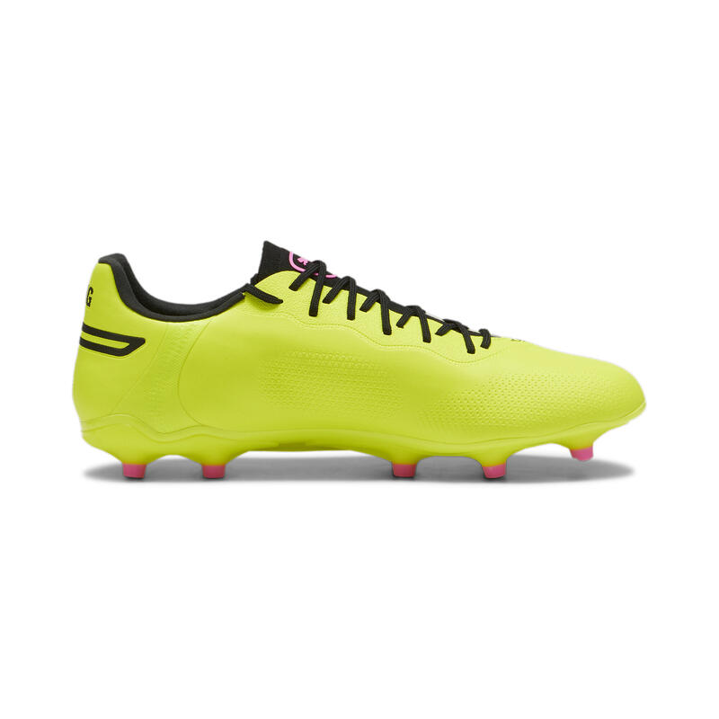 Botas de fútbol KING PRO FG/AG PUMA Electric Lime Black Poison Pink Green