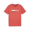 T-shirt de handball PUMA Active Red Sugared Almond Beige