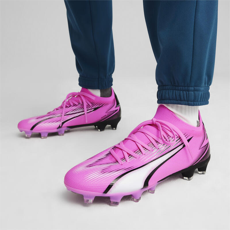 ULTRA MATCH FG/AG Fußballschuhe Damen PUMA Poison Pink White Black