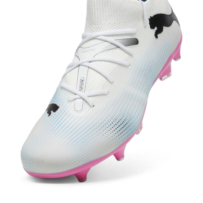 FUTURE 7 MATCH MxSG Fußballschuhe Herren PUMA White Black Poison Pink