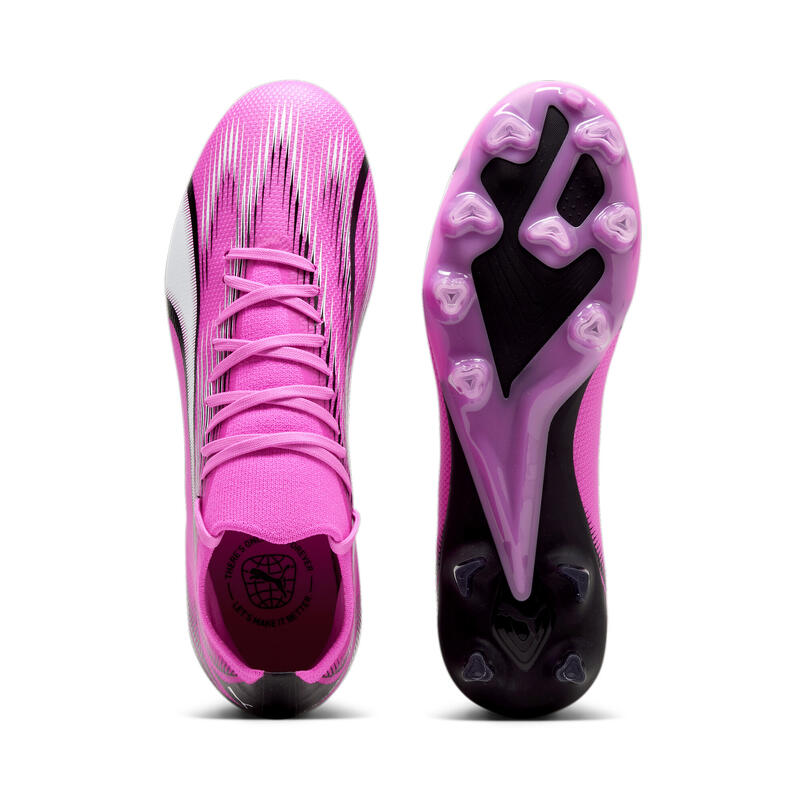 Botas de fútbol ULTRA MATCH FG/AG Mujer PUMA Poison Pink White Black