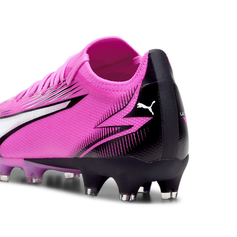 Botas de fútbol ULTRA MATCH FG/AG Mujer PUMA Poison Pink White Black