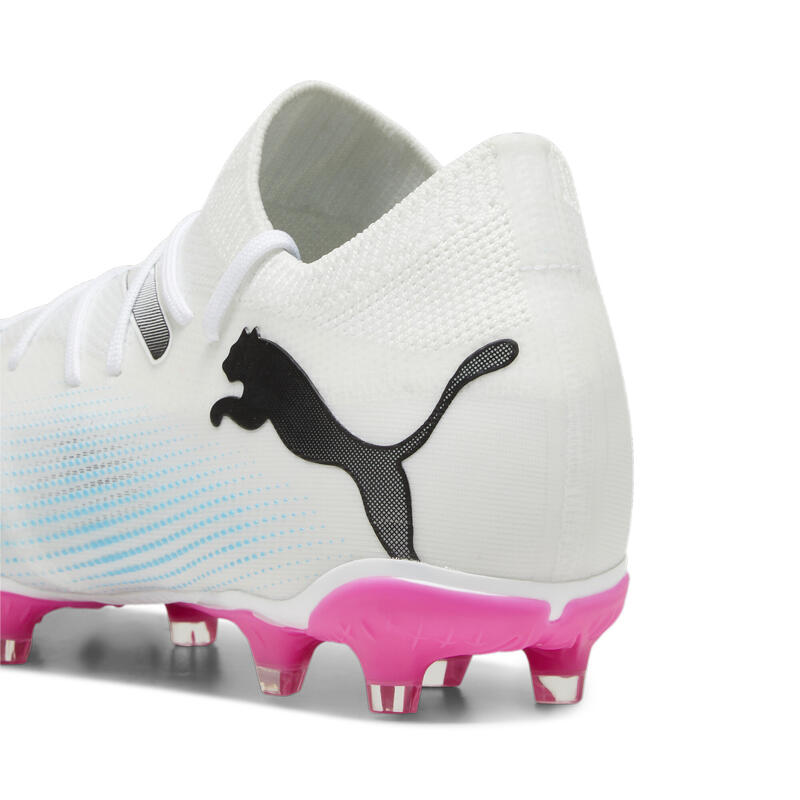 Scarpe da calcio FUTURE 7 MATCH FG/AG da donna PUMA White Black Poison Pink