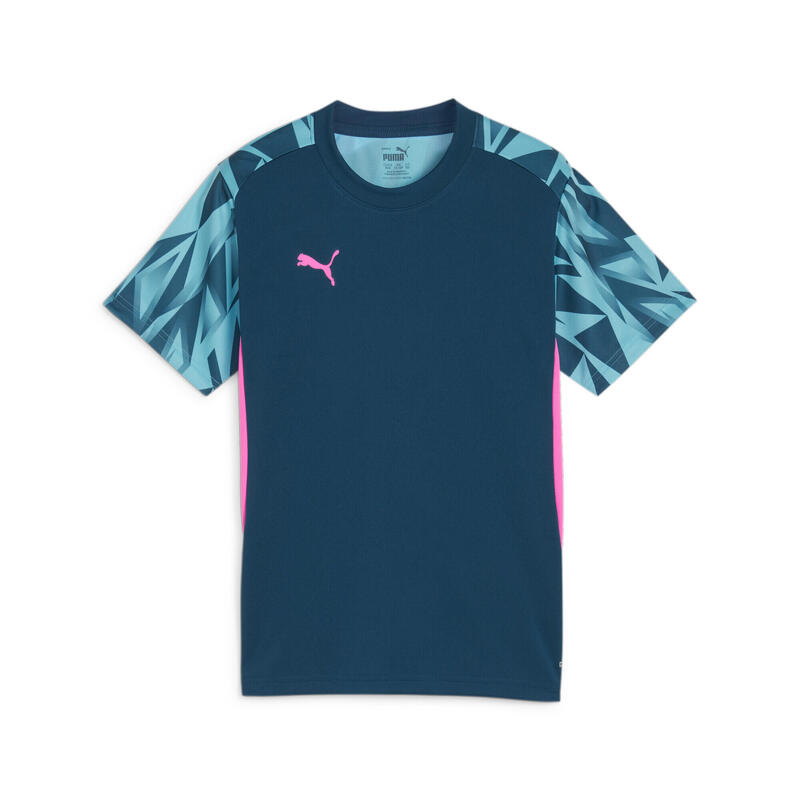 Camiseta de fútbol individualFINAL Niño PUMA Ocean Tropic Bright Aqua Blue