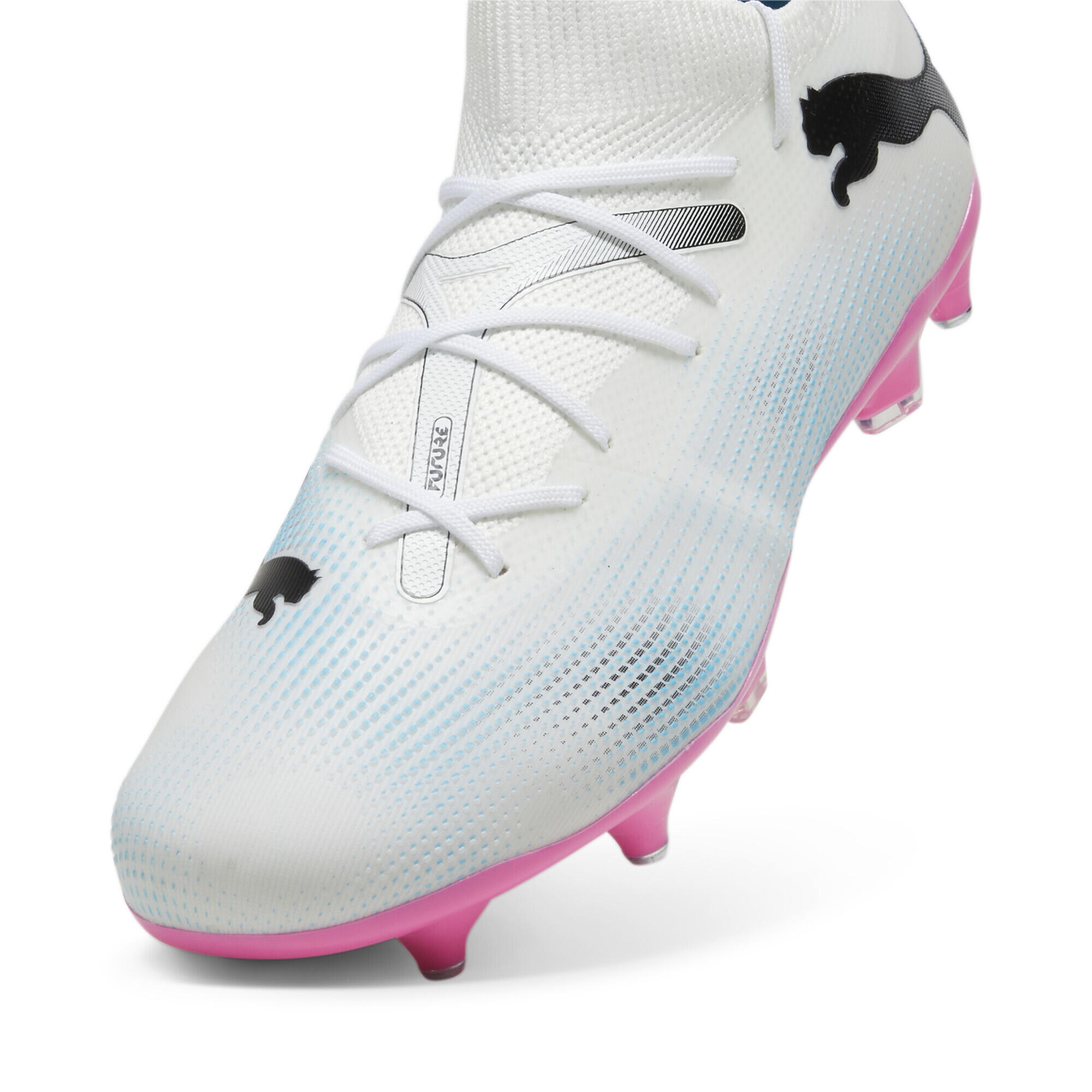 Scarpe da calcio FUTURE 7 MATCH MxSG PUMA White Black Poison Pink 6/7