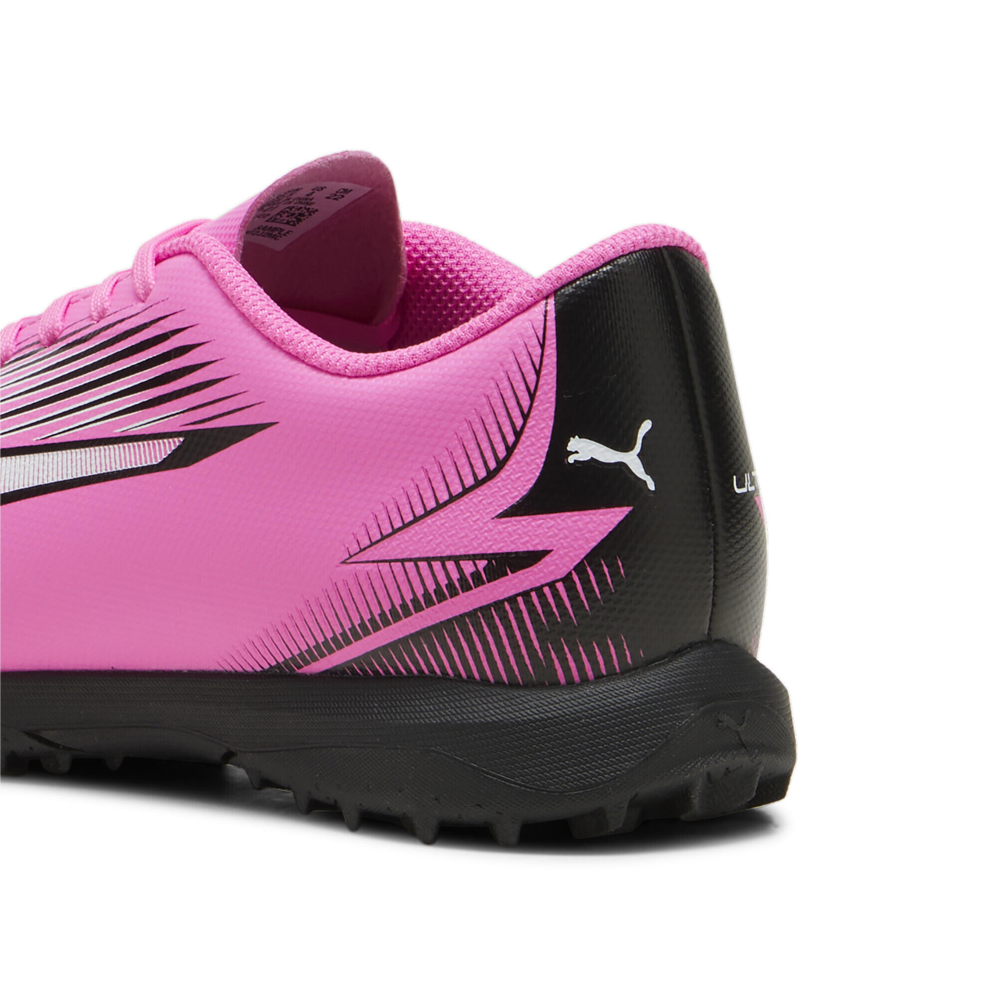 Scarpe da calcio ULTRA PLAY TT da ragazzi PUMA Poison Pink White Black 2/6