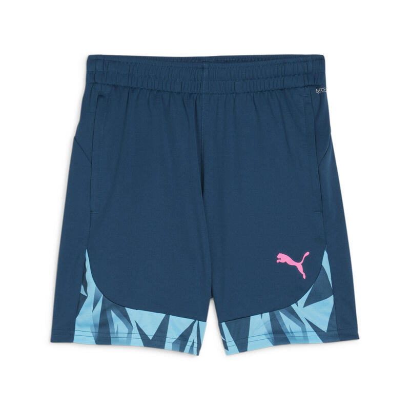 Shorts da calcio individualFINAL junior PUMA Ocean Tropic Bright Aqua Blue