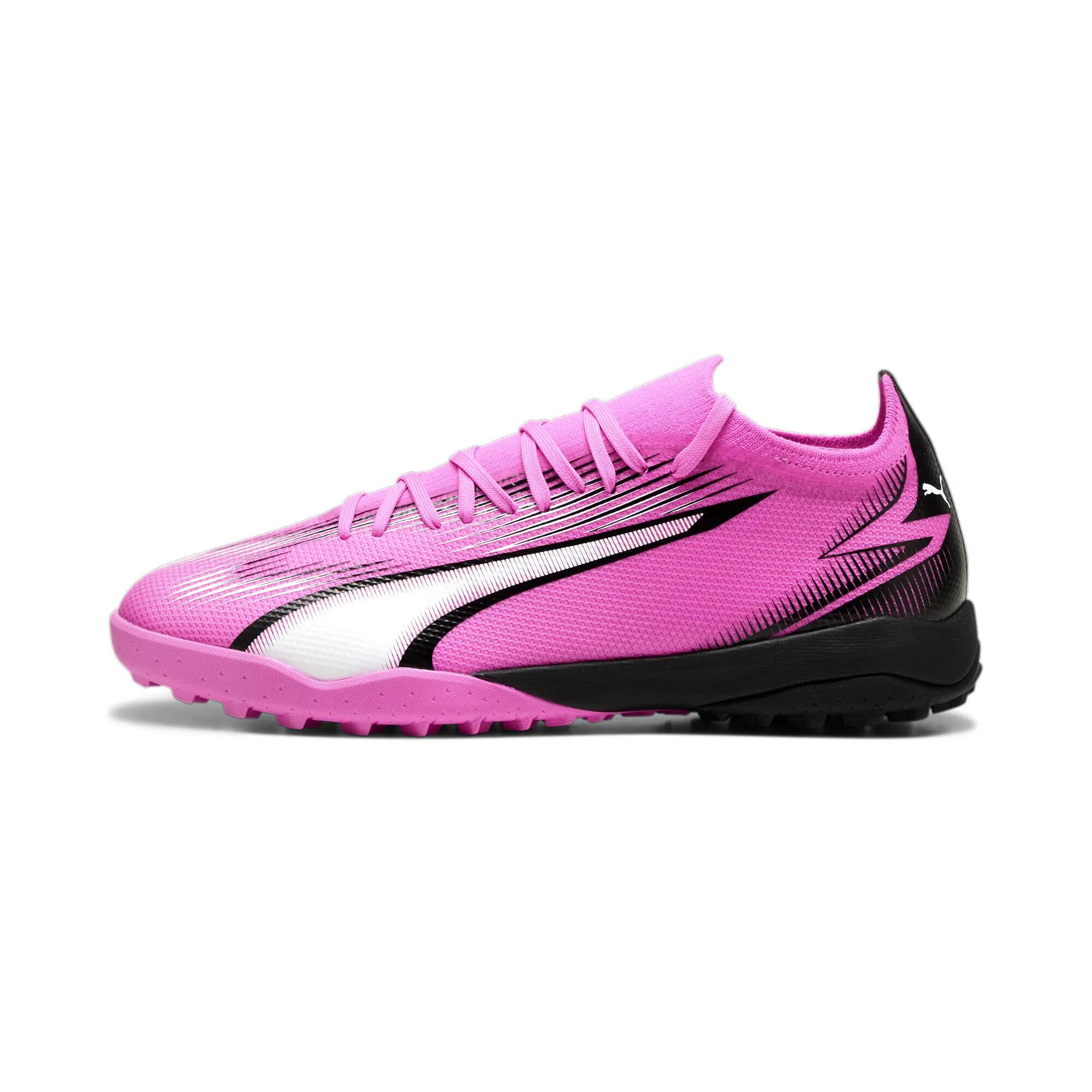 ULTRA MATCH TT Fußballschuhe Herren PUMA Poison Pink White Black 3/6