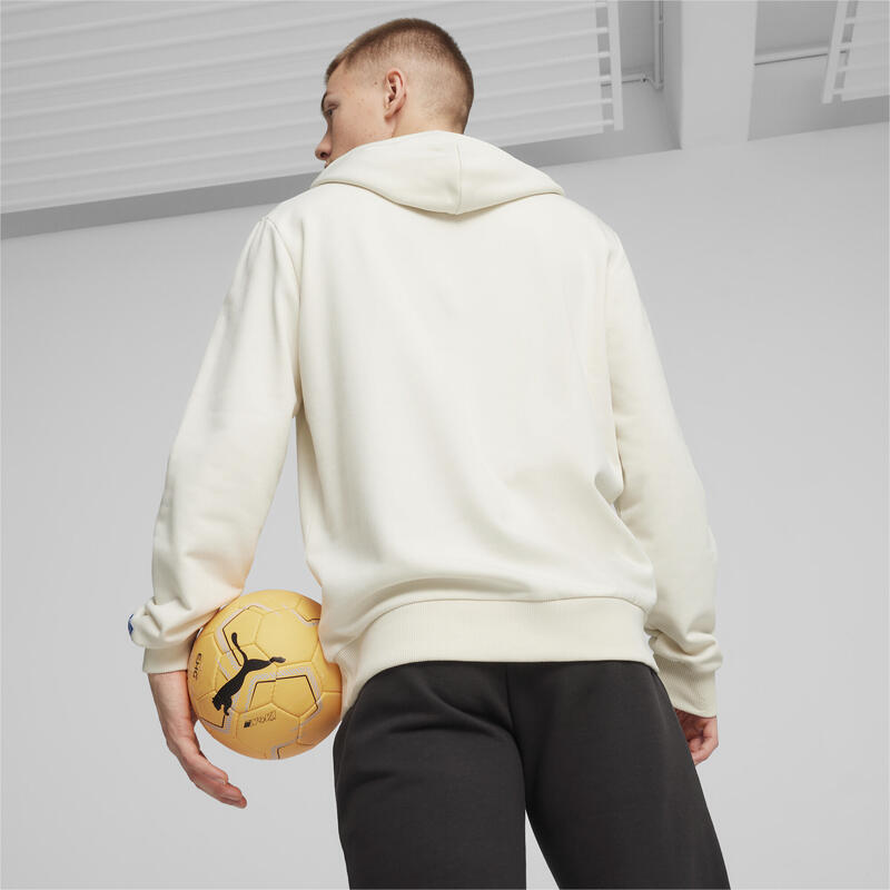 Sudadera con capucha Hombre Handball PUMA Sugared Almond Black Beige