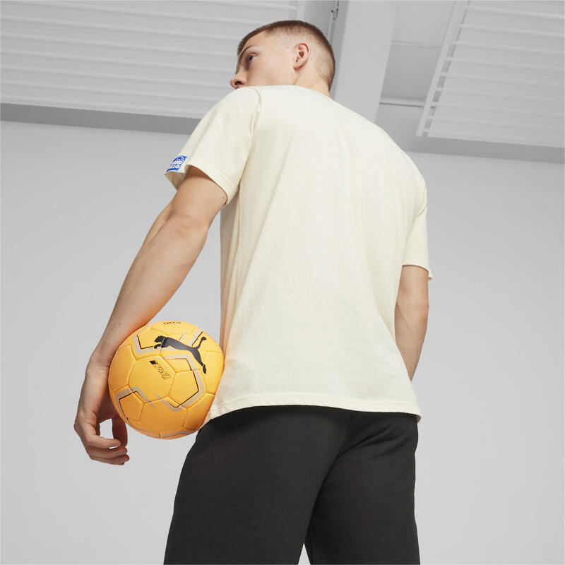 Camiseta Hombre Handball PUMA Sugared Almond Black Beige