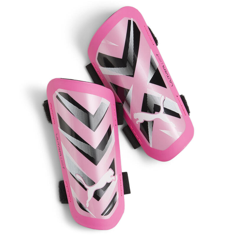 Parastinchi da calcio ULTRA Light Strap PUMA Poison Pink White Black