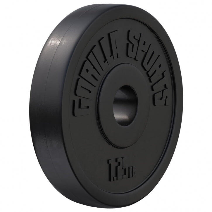 Halterschijven set 5 kg - 4 x 1.25 kg - Kunststof - 30 mm 2/5