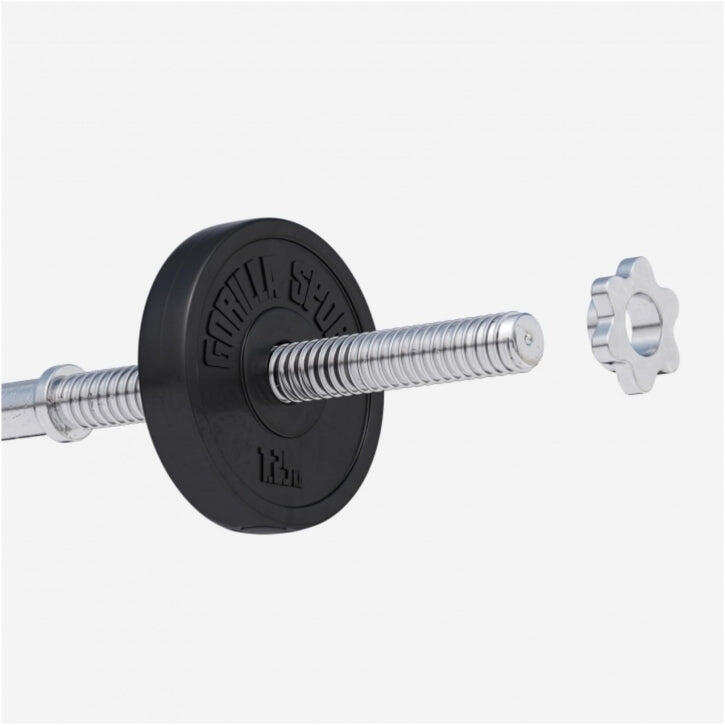 Halterschijven set 5 kg - 4 x 1.25 kg - Kunststof - 30 mm 3/5