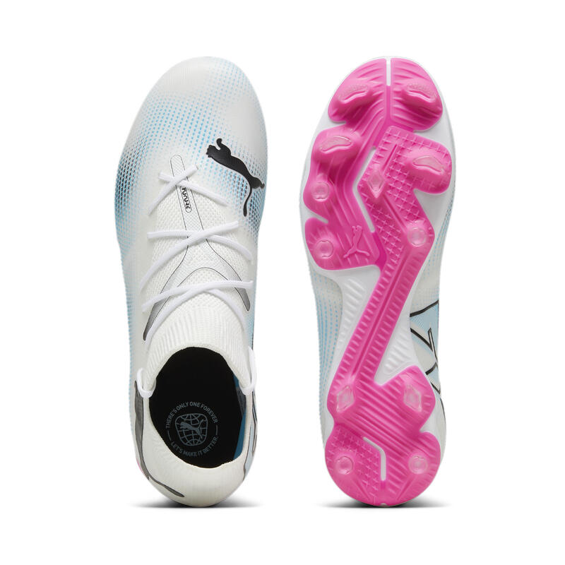 FUTURE 7 MATCH FG/AG voetbalschoenen voor dames PUMA White Black Poison Pink