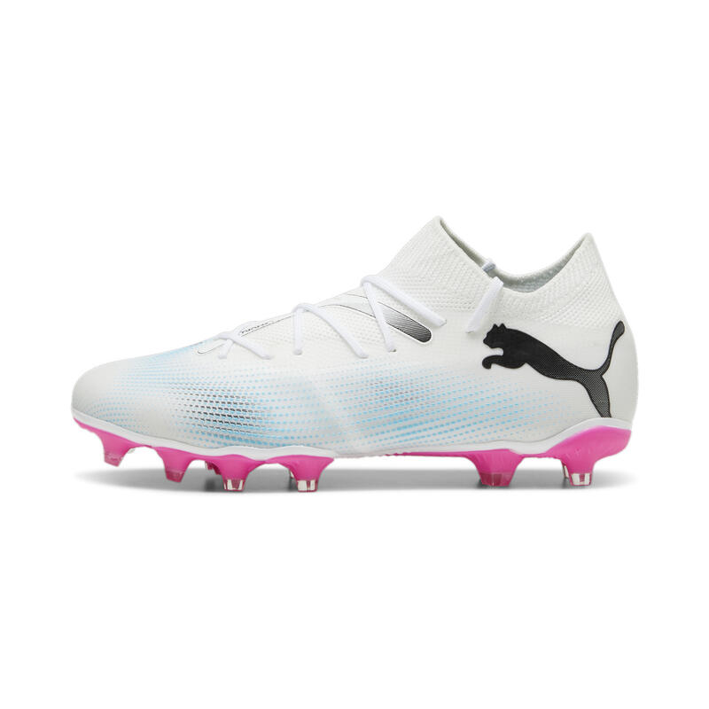 FUTURE 7 MATCH FG/AG Fußballschuhe Damen PUMA White Black Poison Pink