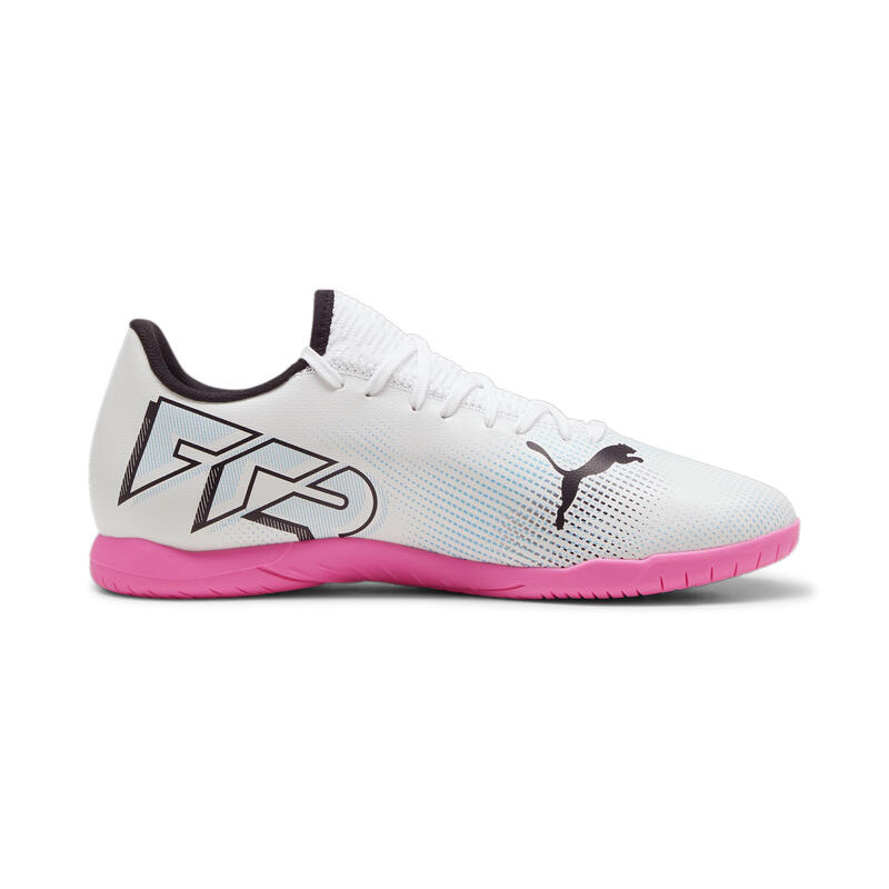 FUTURE 7 PLAY IT voetbalschoenen PUMA White Black Poison Pink