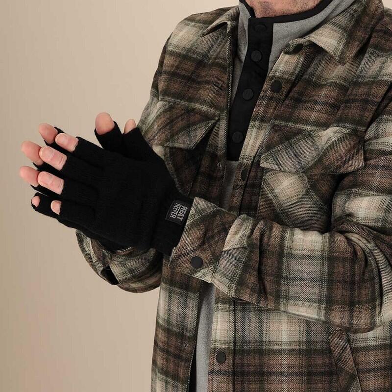 Guantes Térmicos sin dedos Heatkeeper para hombre L/XL