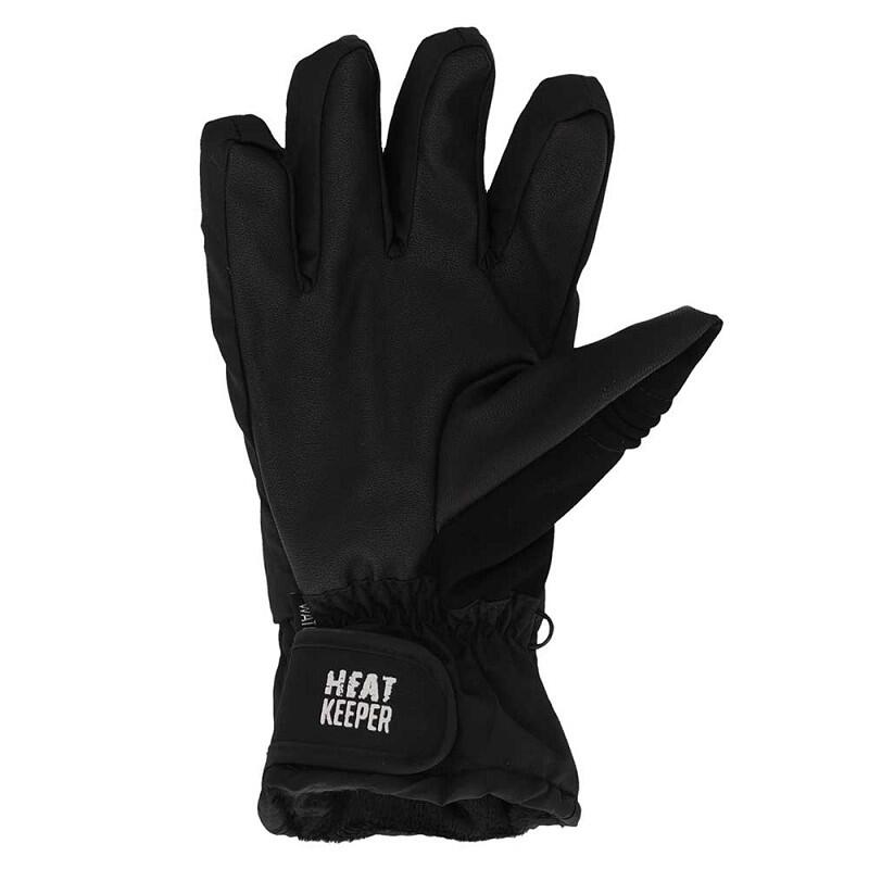 Heatkeeper gants de ski Pro pour femmes Noir