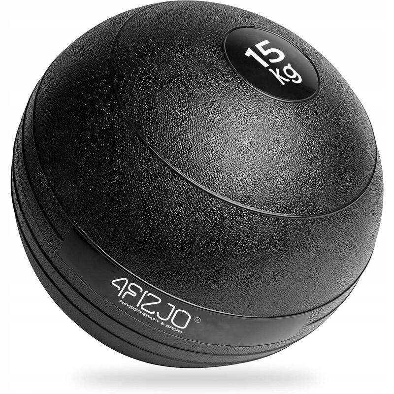 Piłka lekarska slam ball 4FIZJO 15 kg