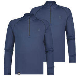 Poederbaas Arctic Pull de Ski Homme - Marine - Pack de 2