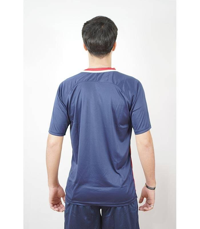 T-shirt uomo givova blu/rosso 3/3