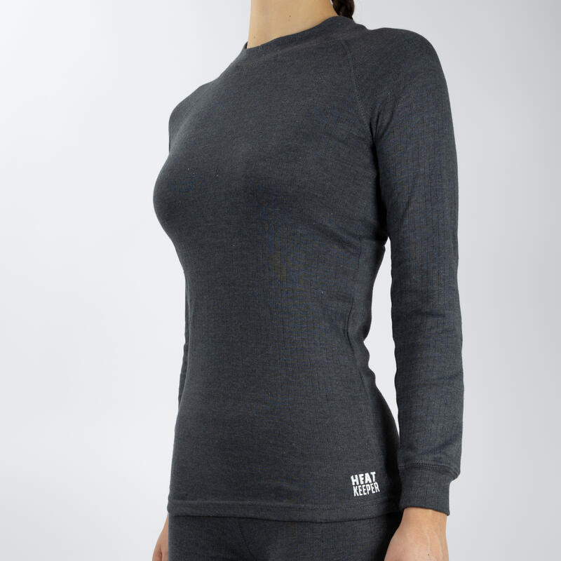 Camisola térmica de ski mulher - BL 900 Lã gola alta WEDZE - Decathlon