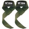 Bretelles de levage - Accessoires de musculation - Powerlifting Straps  - Noir