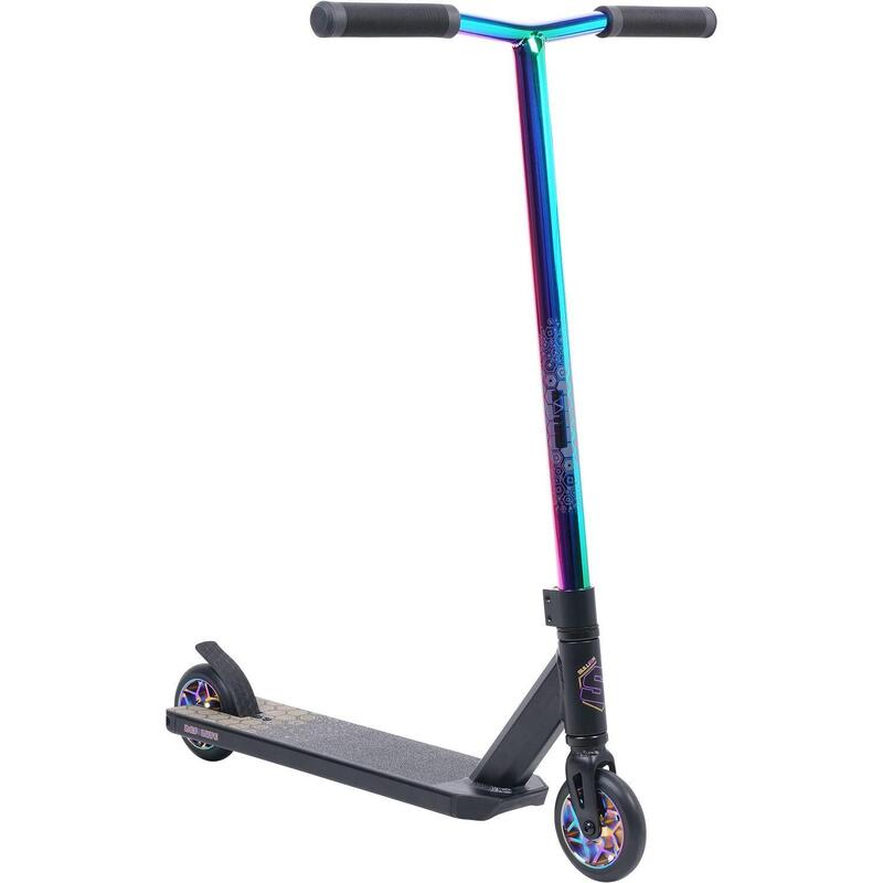 Trottinette Freestyle Resolute pour les 8-13 ans, Noir et guidon Neo Chrome