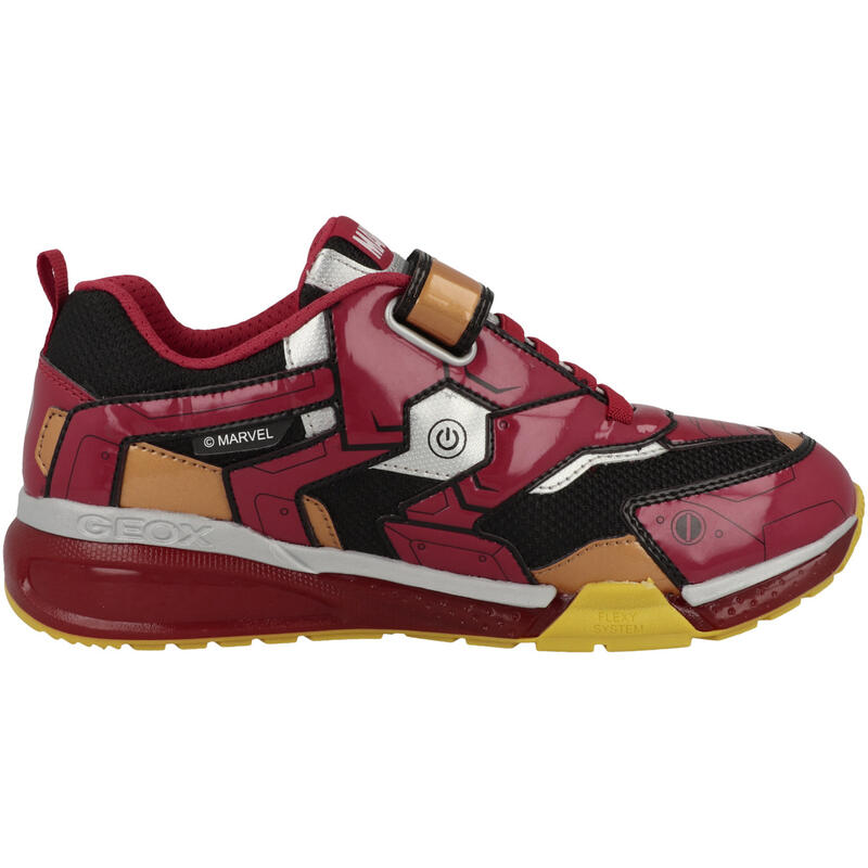 Zapatillas niño Geox J Bayonyc Boy C Rojo