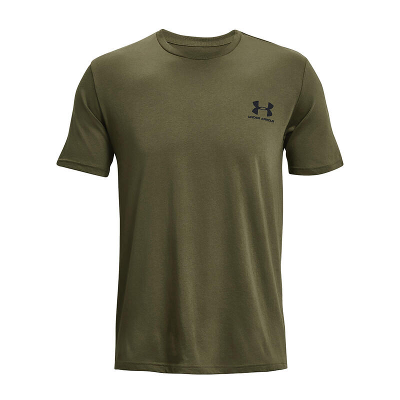 T-shirt da uomo Under Armour Sportstyle sul petto sinistro