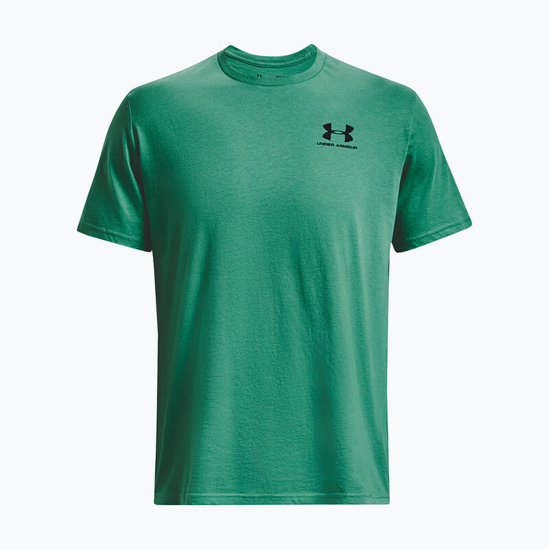 Tricou fitness bărbați Sportstyle Left Chest verde