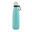 Design eco RVS waterfles lichtblauw 500 ml - extra carrier