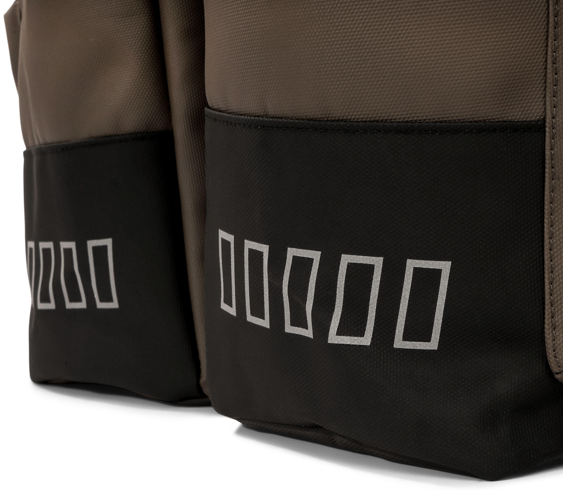 Sac de vélo double de 38 litres en brun pour les aventures urbaines 6/7