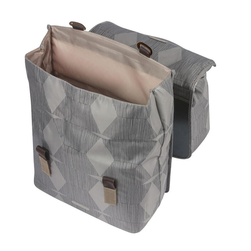 Elegance Basil - Bolsa de Bicicleta Double - 40-49 litros - Chateau Taupe