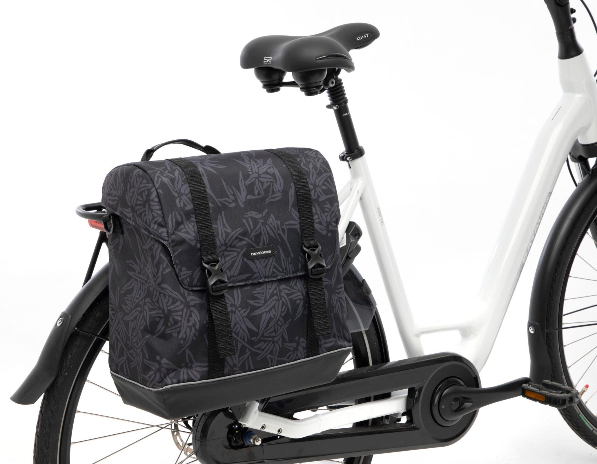 Fietstas Alba Bamboe, zwart 5/6