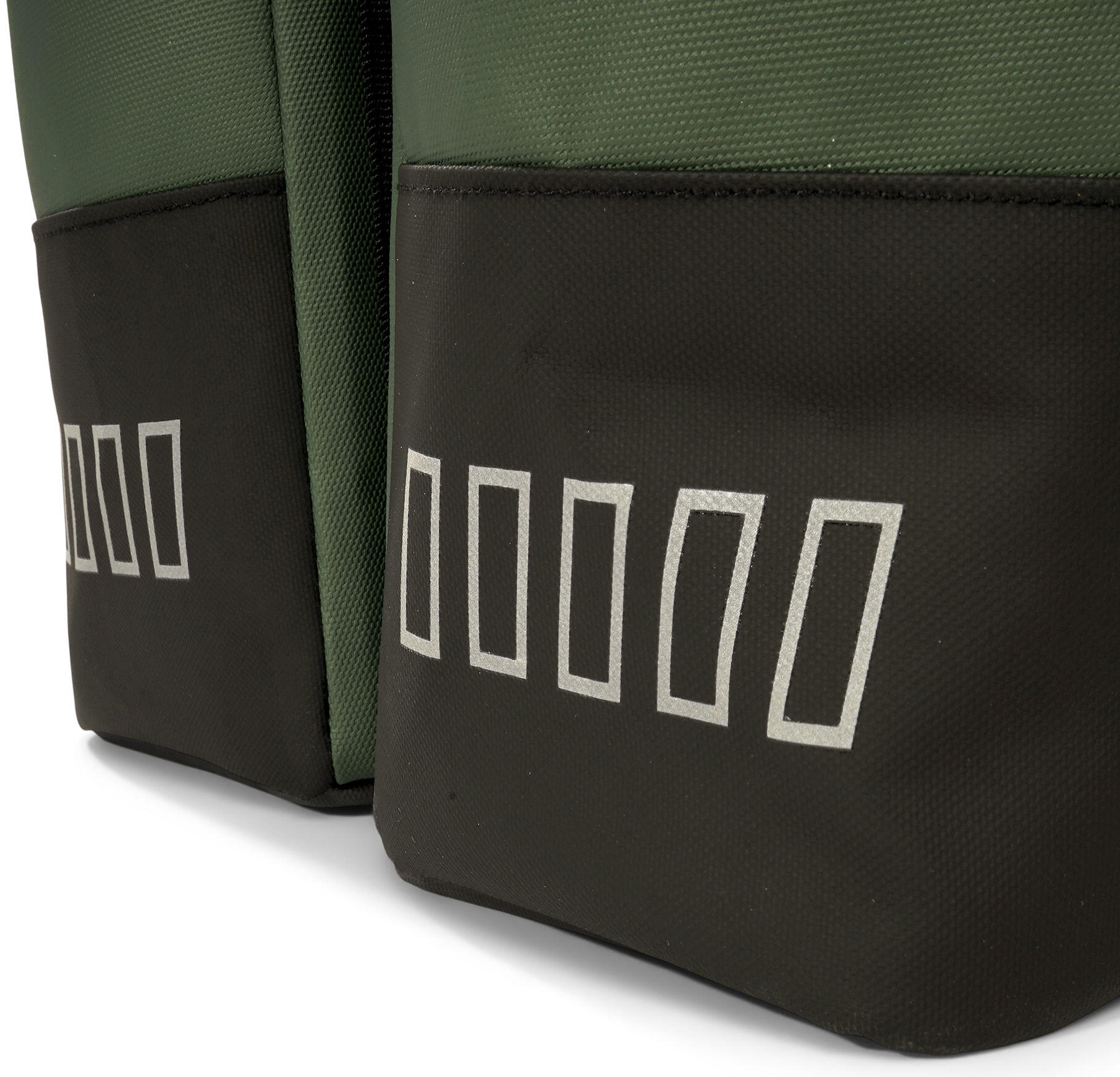 Urbanproof Rolltop Doppelfahrradbeutel 38 Liter Grün 6/7