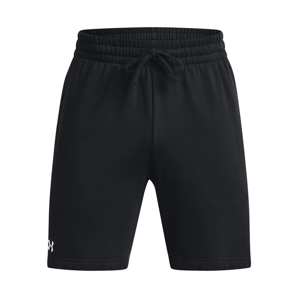 Under Armour Men’s Rival Fleece Shorts with Pockets - Black