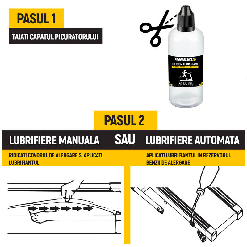 Lubrifiant pentru banda de alergat