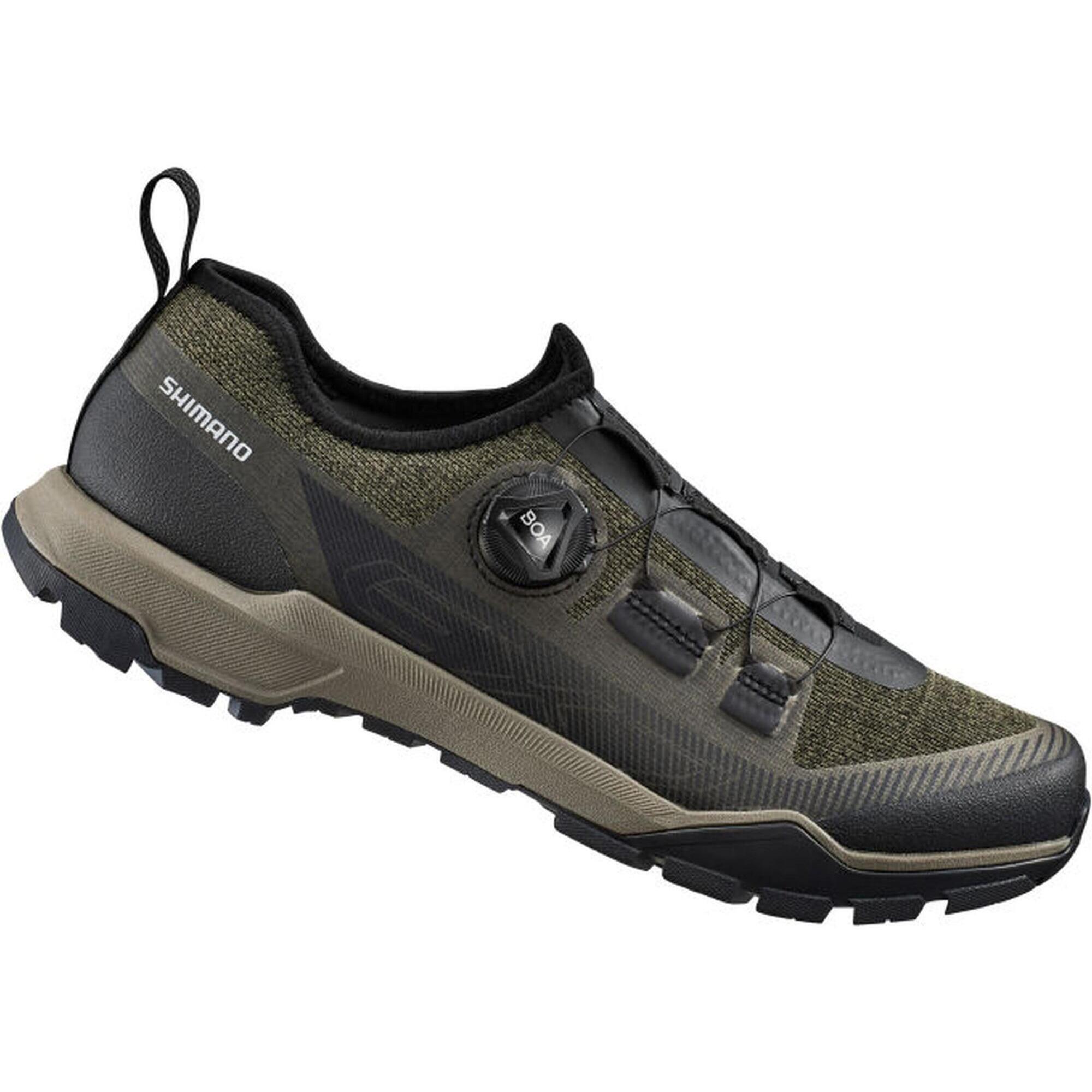Shimano - Chaussures De Cyclisme De Randonnée Ex700, Olive - Chaussures De Vélo - Vert - 40 M - Decathlon