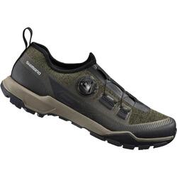 Chaussures de cyclisme de randonnée EX700, Olive