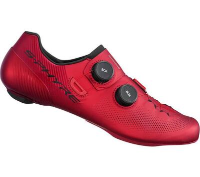 Scarpe da ciclismo per bici da strada RC903 S-PHYRE. rosso WIDE