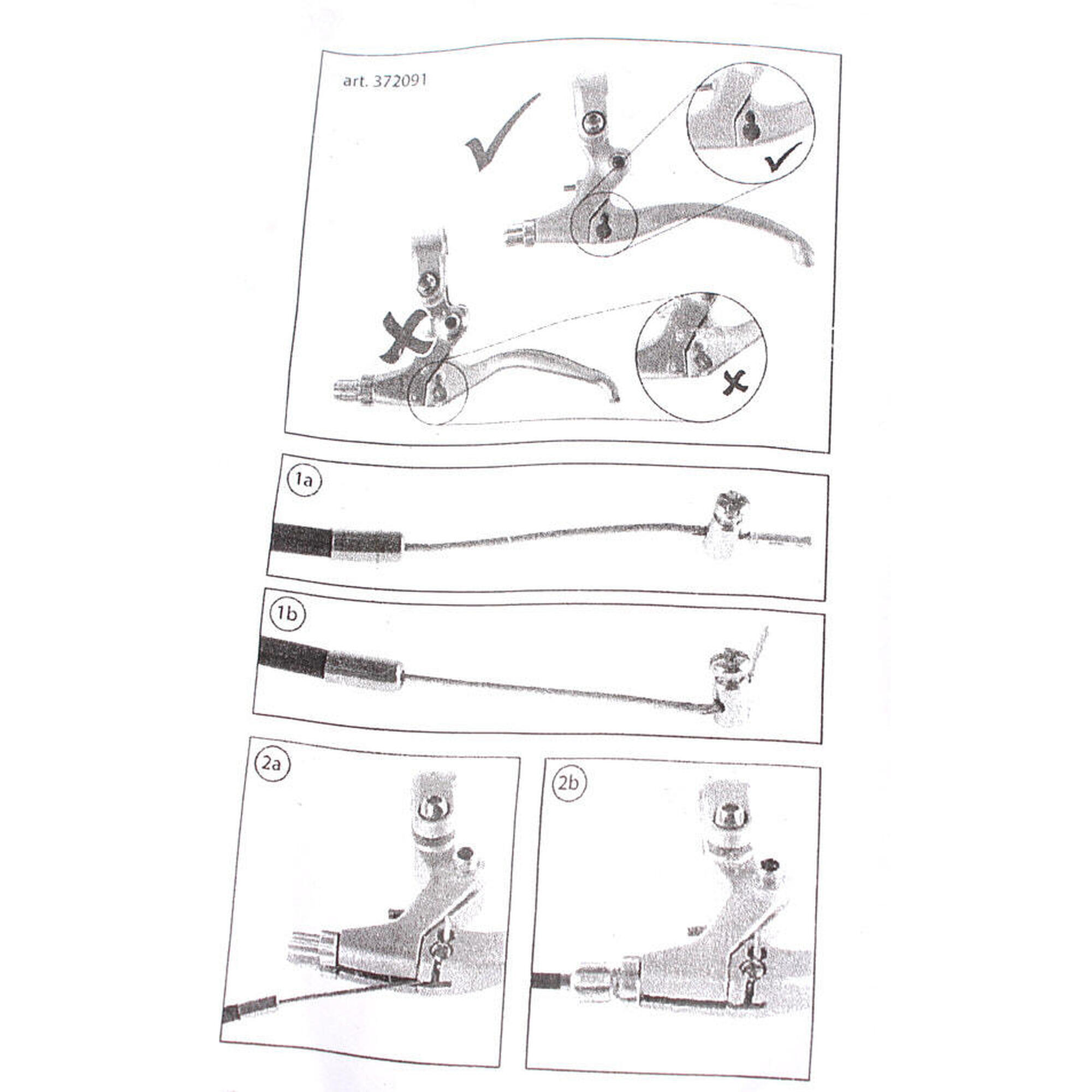 BMX Bremskabel für Rotor