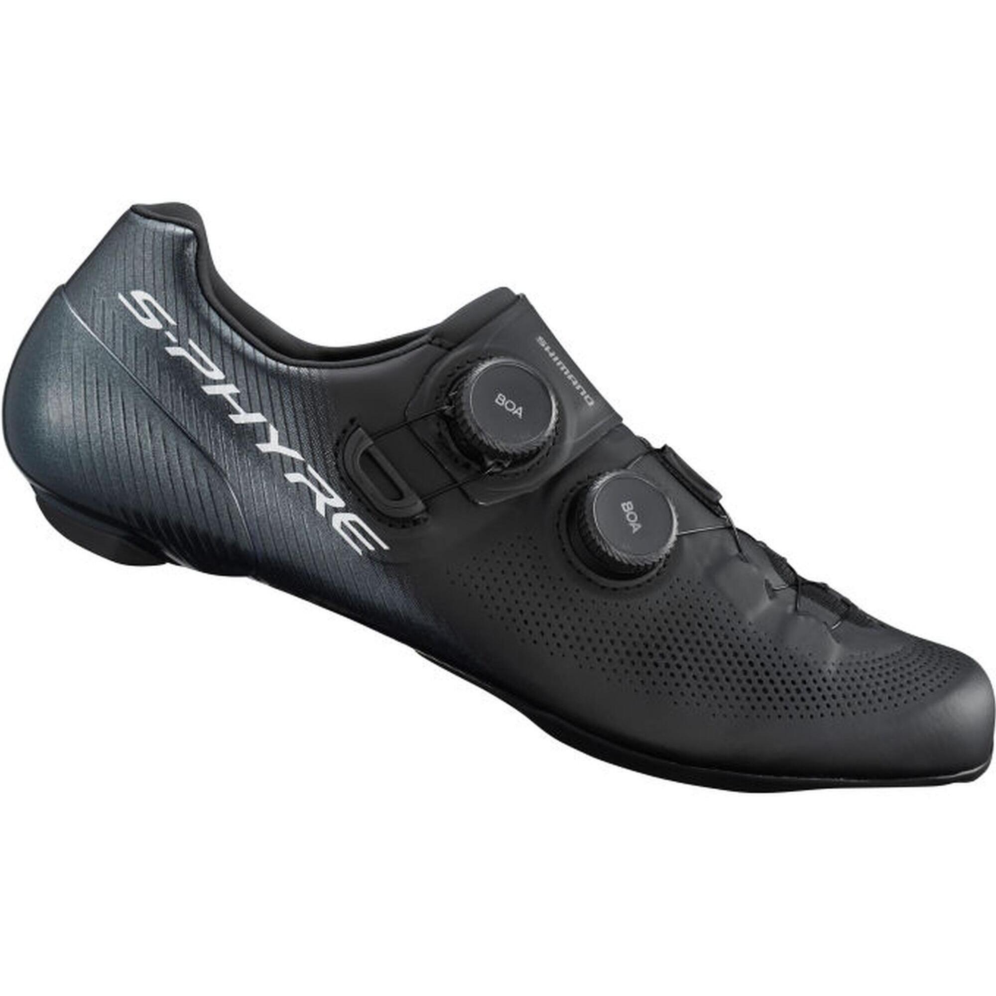 Shimano - Chaussures De Vélo De Course Rc903 S-phyre, Black Wide - Chaussures De Vélo - Noir - 41 - Decathlon