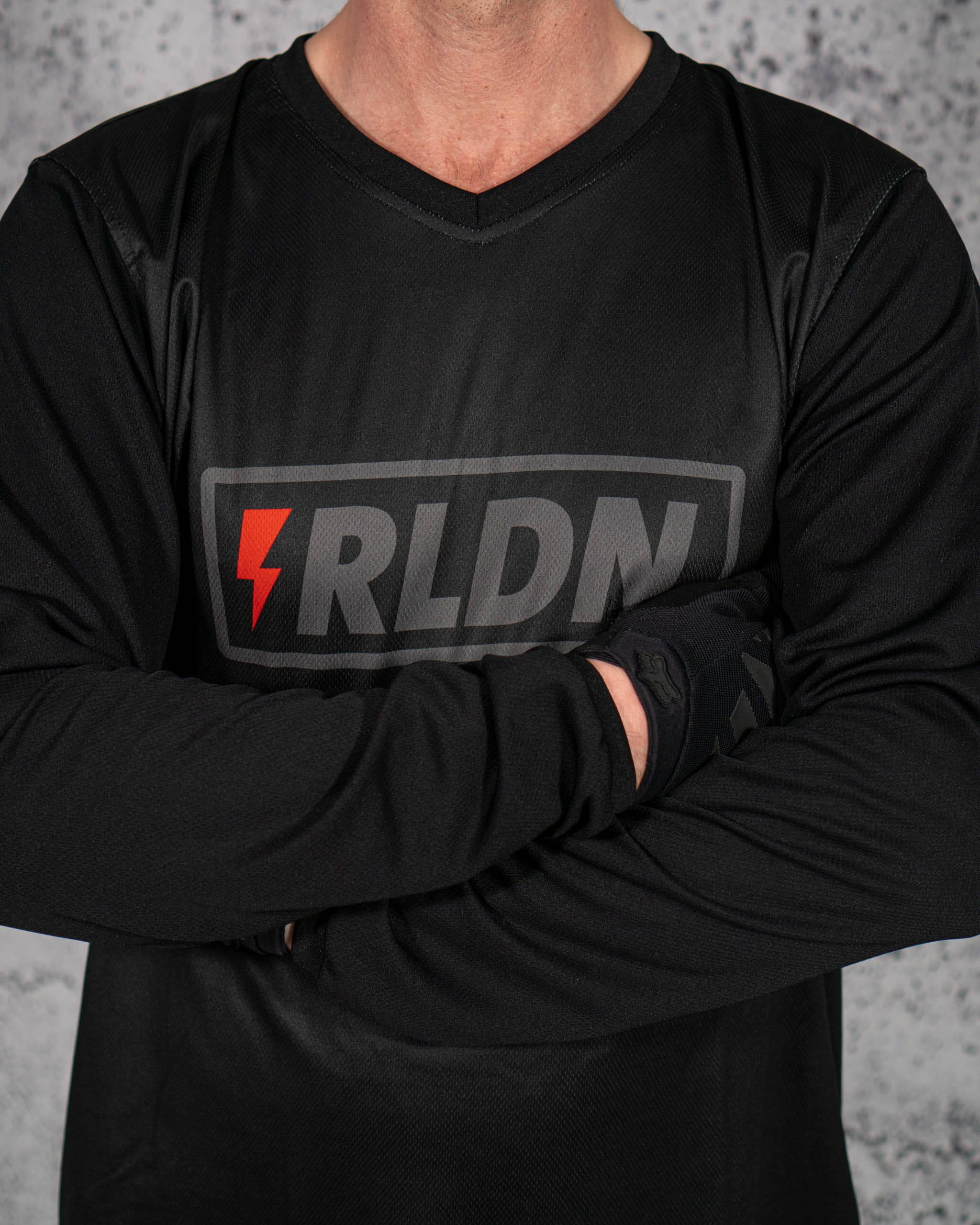 Riesel Design® Langarmtrikot – atmungsaktiv & stylisch für MTB & Road 3/4