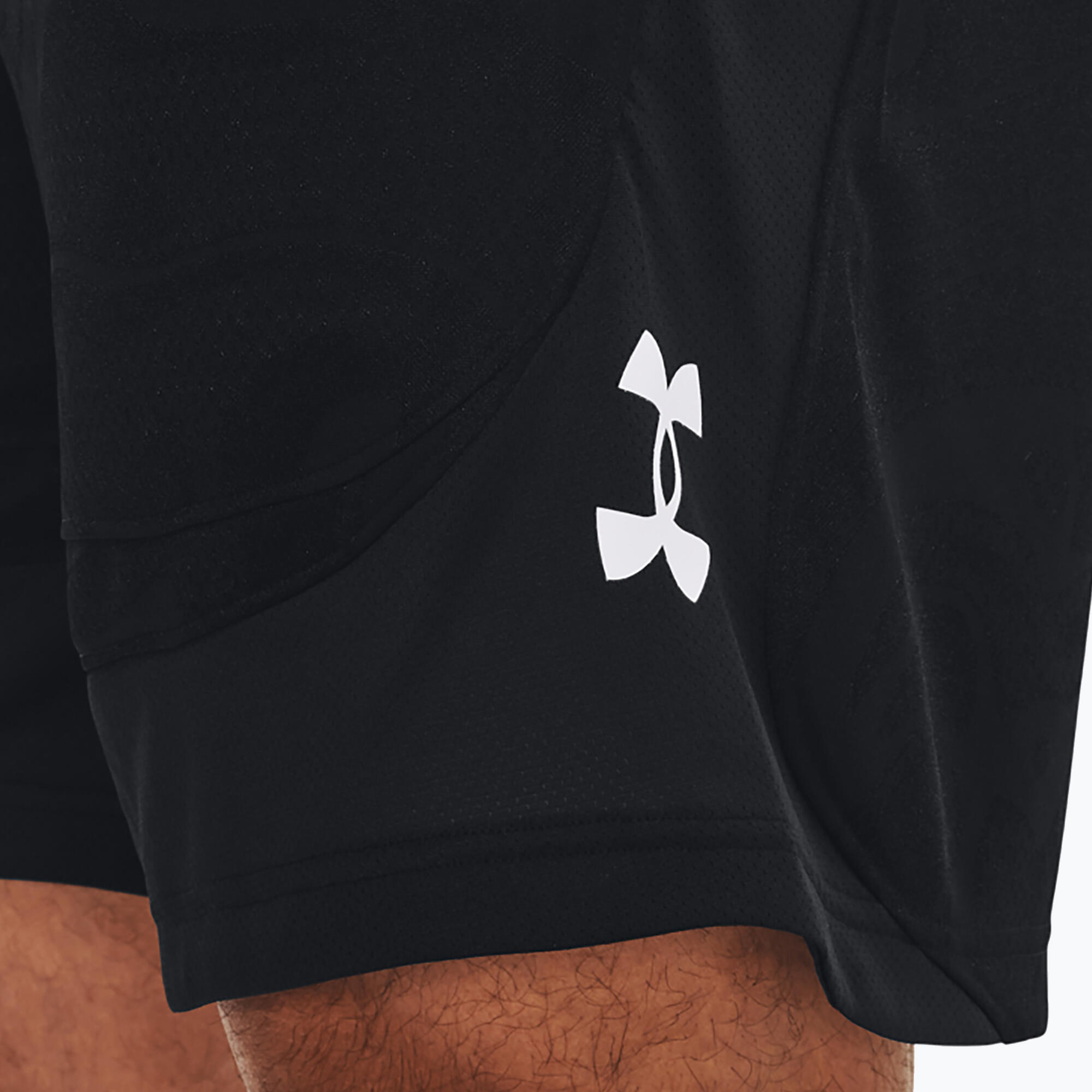 Pantalones cortos de baloncesto para hombre Under Armour Heatwave Hoops 3/3