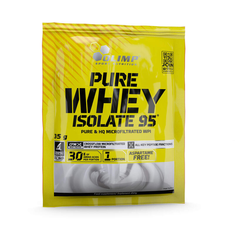 Odżwyka białkowa Olimp Pure Whey Isolate 95 - 35g Krem kokosowy