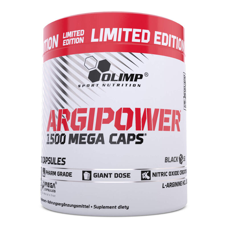 Arginina Olimp ArgiPower® 1500 Mega Caps® Limited Edition - 200 Kapsułek