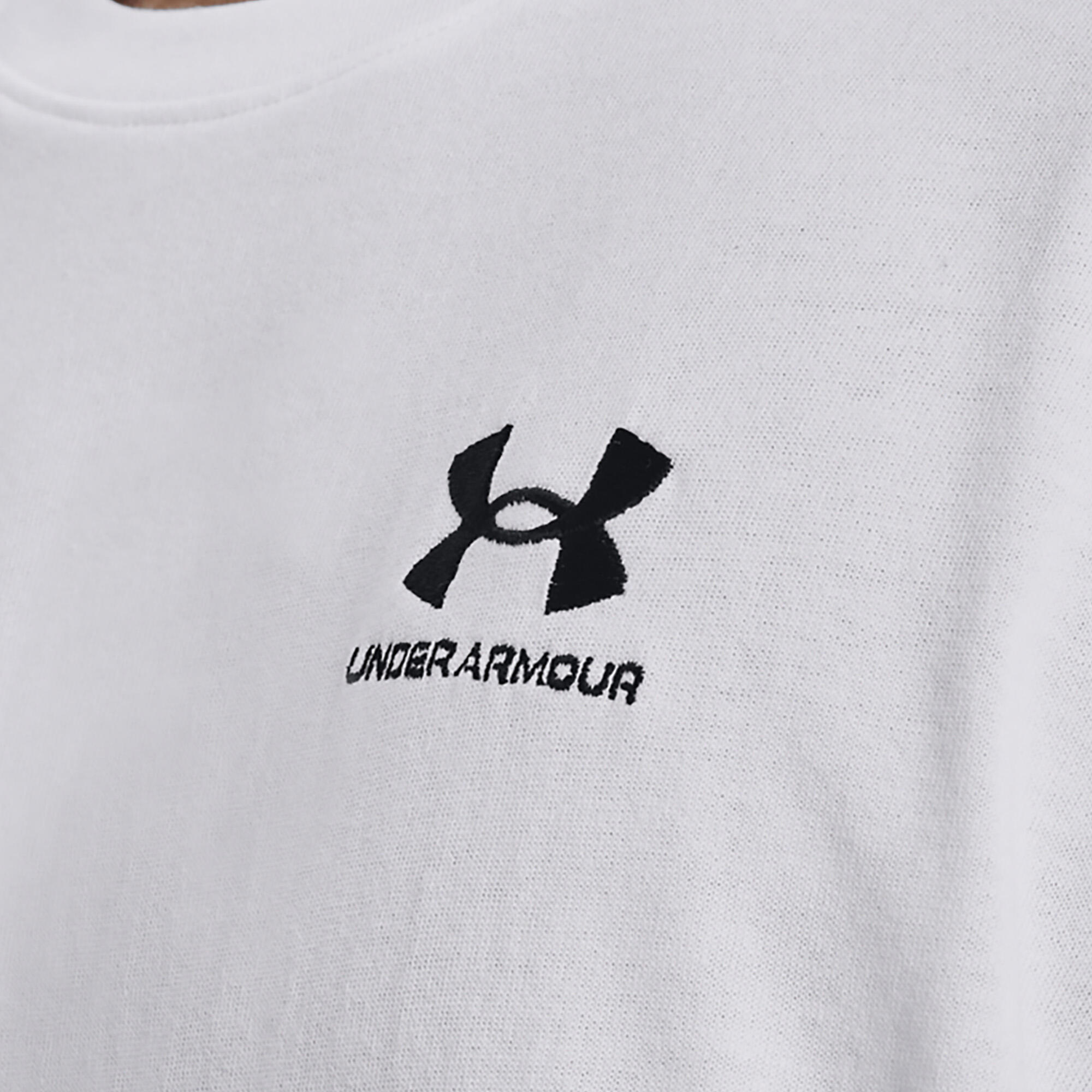 T-shirt Under Armour Logo Emb Heavyweight pour hommes 3/6