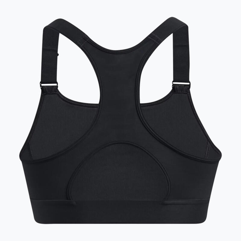 Bustieră Fitness Antrenament Hg Armour High, Negru