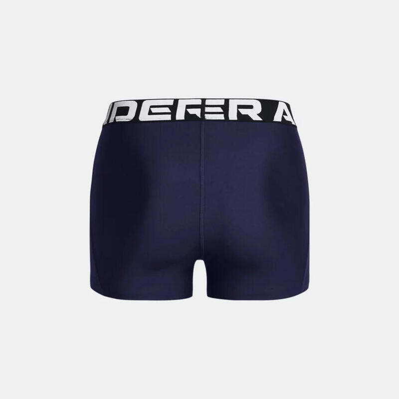 Shorty Under Amour HeatGear® pentru femei, bleumarin nocturn
